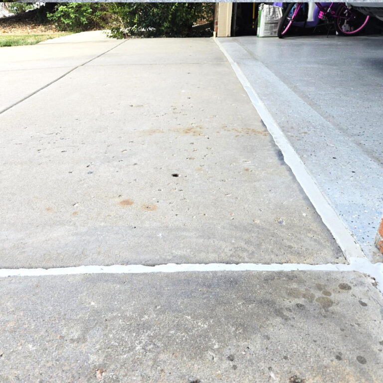 Driveway Slab concrete lifting - after