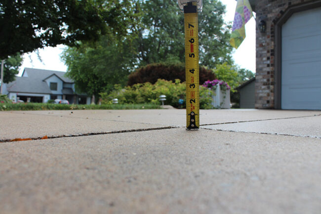 Parking Pad Concrete Lifting - after