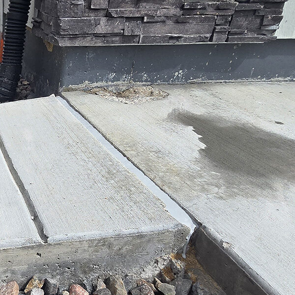 Raised Crossway concrete lifting - After
