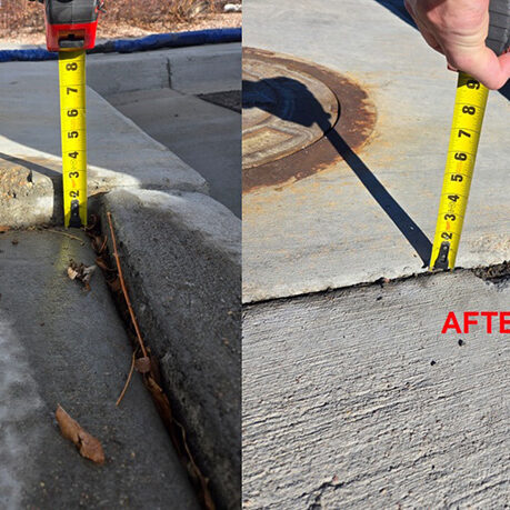 Dominum South Range Crossing - concrete lifting project