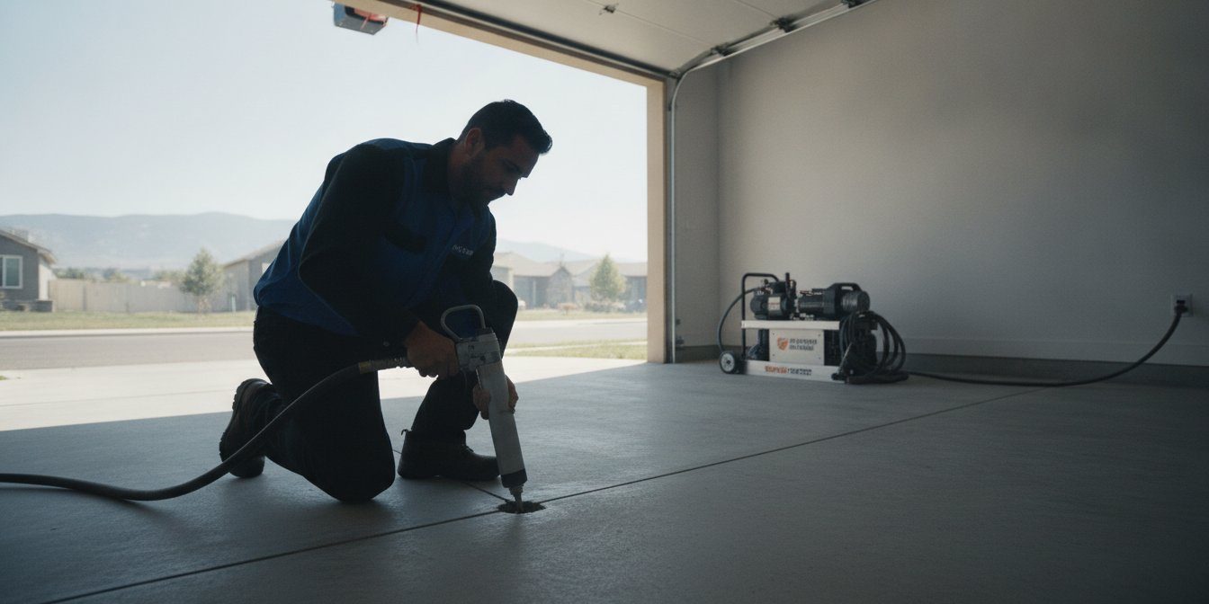 Concrete Garage Floor Leveling in Denver: A Guide to Modern Solutions