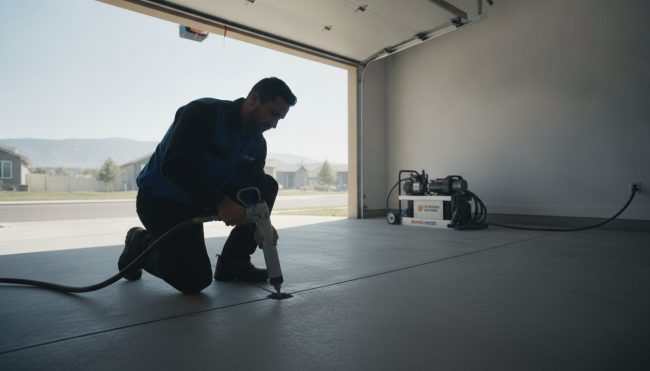 Concrete Garage Floor Leveling in Denver: A Guide to Modern Solutions