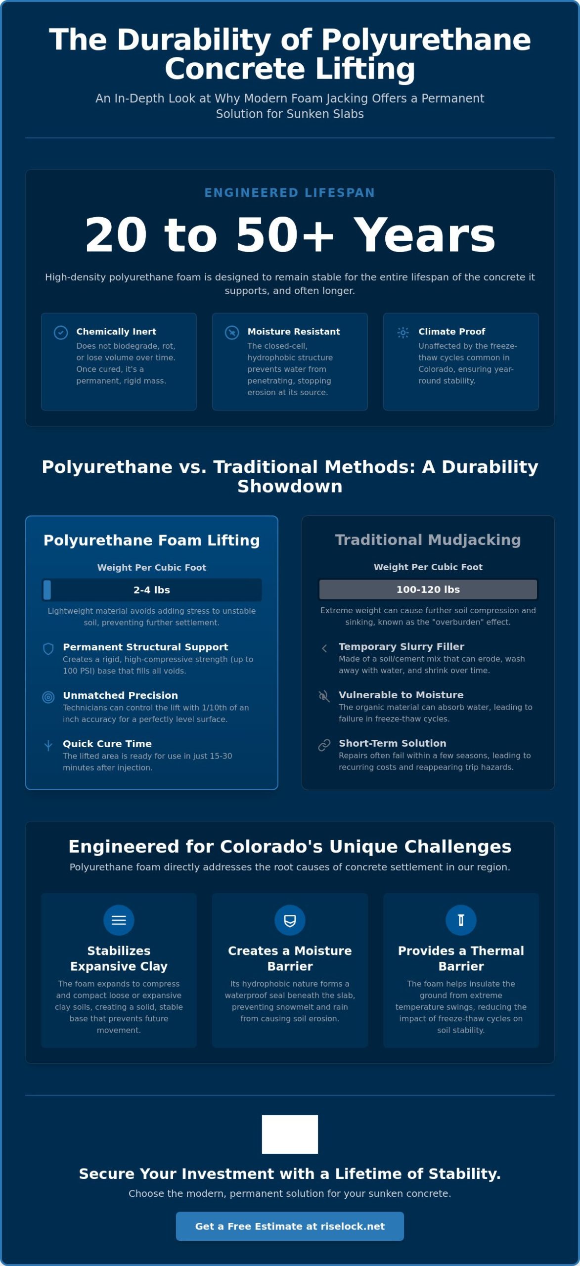 How Long Does Polyurethane Concrete Lifting Last? The 2026 Durability Guide