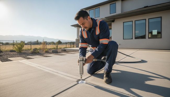 Sunken Concrete Repair in Denver: The Homeowner’s Guide to Modern Restoration
