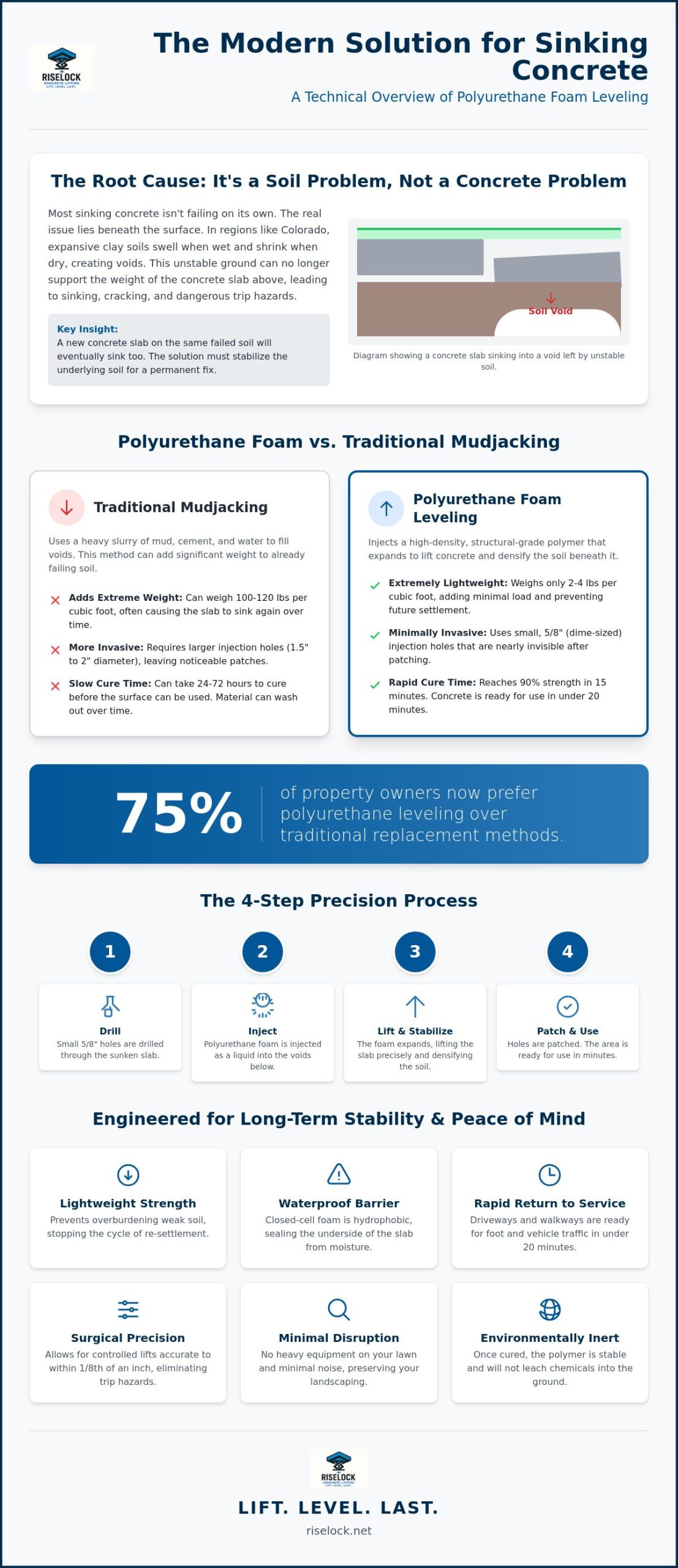 Polyurethane Foam Concrete Leveling: The 2026 Professional Reference