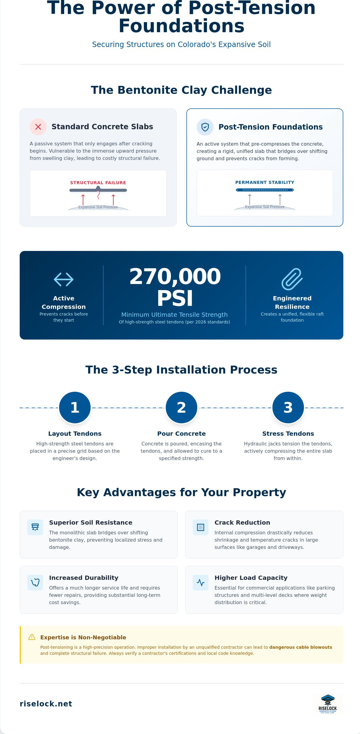 Post Tension Contractor Colorado Springs: Structural Mastery for Colorado Soils (2026)