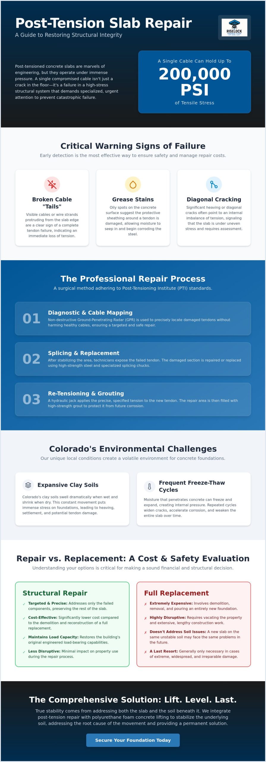 Post Tension Slab Repair: A Professional Guide to Structural Restoration
