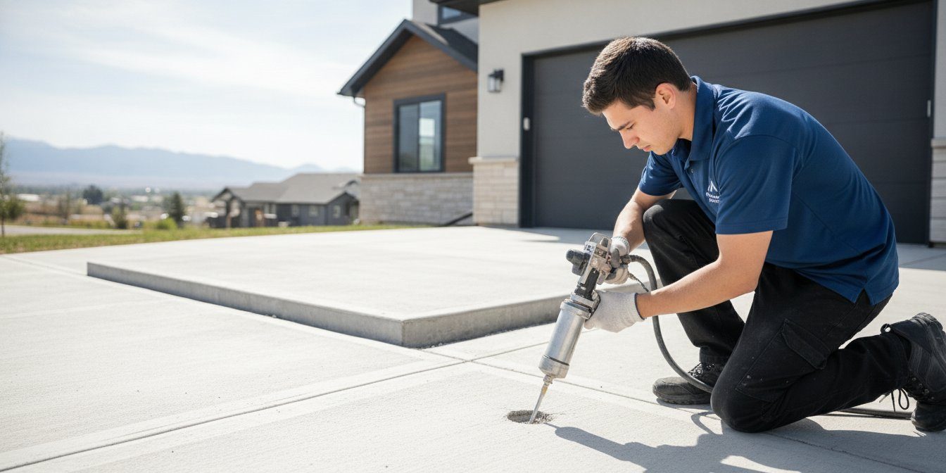 Residential Concrete Leveling: The Homeowner’s Guide to Modern Slab Restoration – Hero Image Residential Concrete Leveling: The Homeowner’s Guide to Modern Slab Restoration