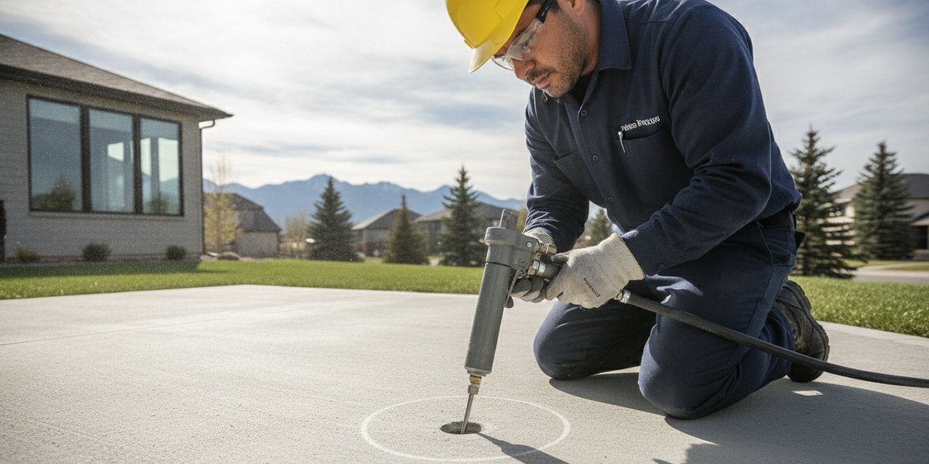 The Critical Disadvantages of Mudjacking: Why Modern Slabs Need More – Hero Image The Critical Disadvantages of Mudjacking: Why Modern Slabs Need More