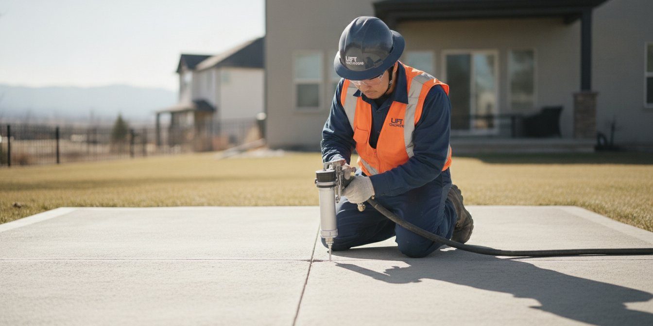 Concrete Patio Leveling in Denver: The Definitive Guide to Structural Restoration