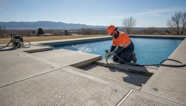 Uneven Pool Deck Repair in Denver: The Modern Guide to Concrete Lifting