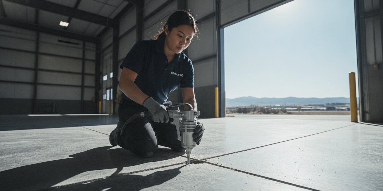 Commercial Concrete Slab Leveling in Centennial: High-Precision Structural Restoration
