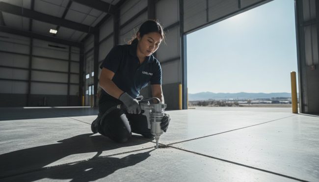 Commercial Concrete Slab Leveling in Centennial: High-Precision Structural Restoration