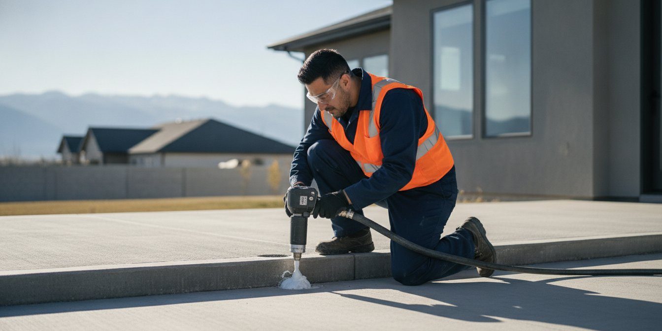 Denver Polyurethane Concrete Lifting Cost Guide (2026) – Hero Image Denver Polyurethane Concrete Lifting Cost Guide (2026)