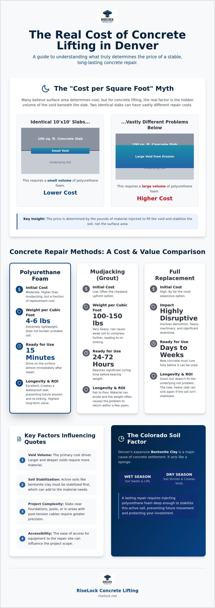 Denver Polyurethane Concrete Lifting Cost Guide (2026)