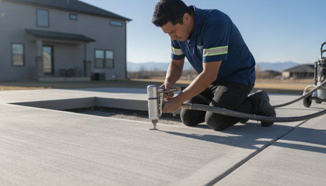 Concrete Patio Lifting in Denver: Professional Polyurethane Restoration