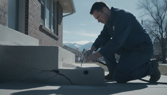 Concrete Step Leveling Denver: Professional Restoration for Sunken Stairs