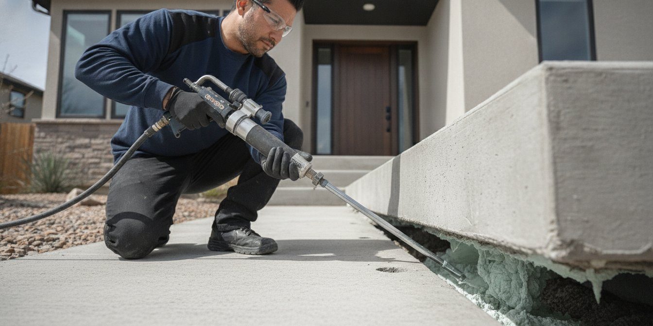 Concrete Step Repair Denver: Professional Leveling & Stabilization