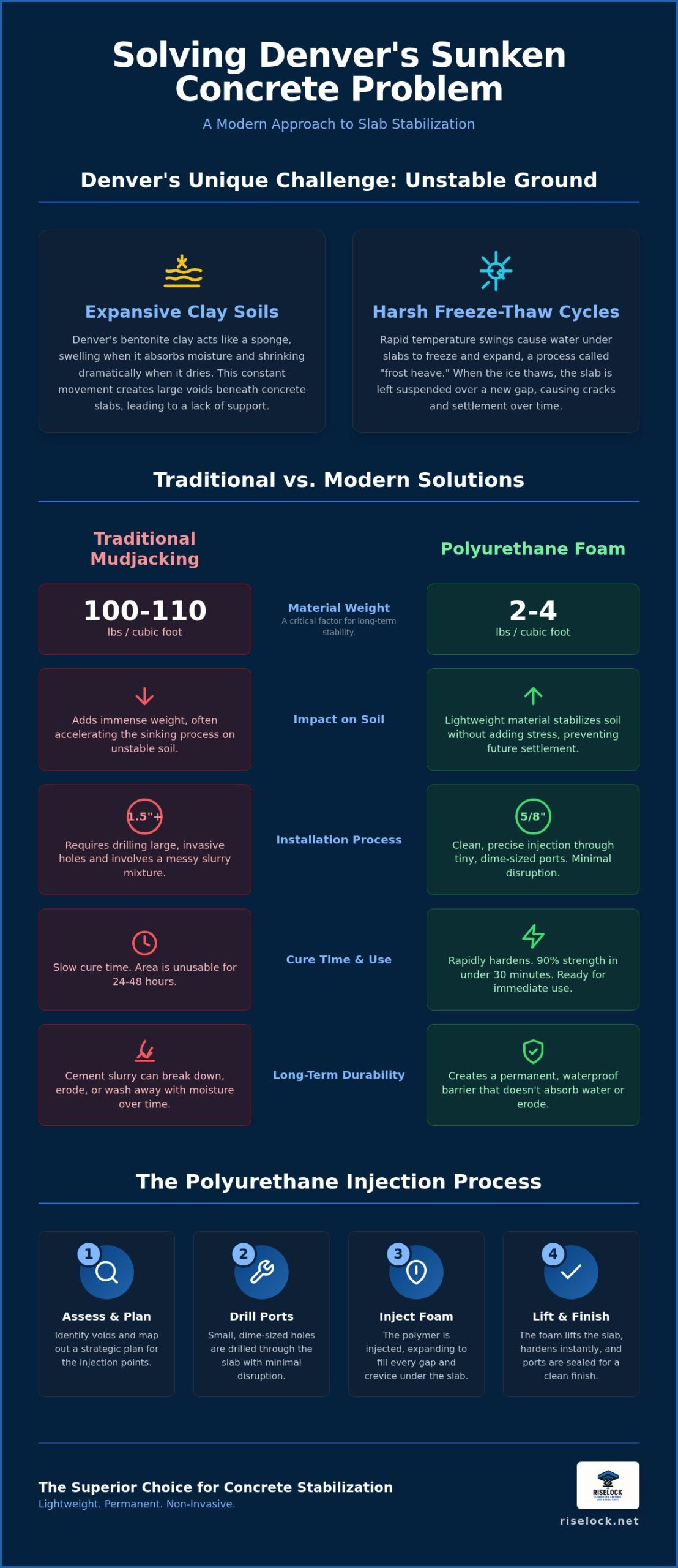 Concrete Slab Stabilization in Denver: A Guide to Modern Structural Restoration