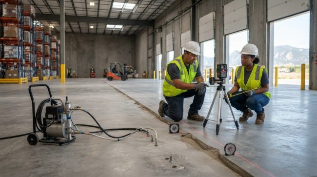 Warehouse Floor Leveling in Lakewood, CO: Industrial Concrete Restoration Guide (2026)