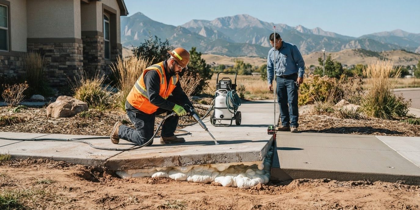Alternatives to Concrete Replacement in Denver: Modern Slab Restoration Guide