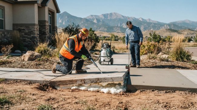 Alternatives to Concrete Replacement in Denver: Modern Slab Restoration Guide