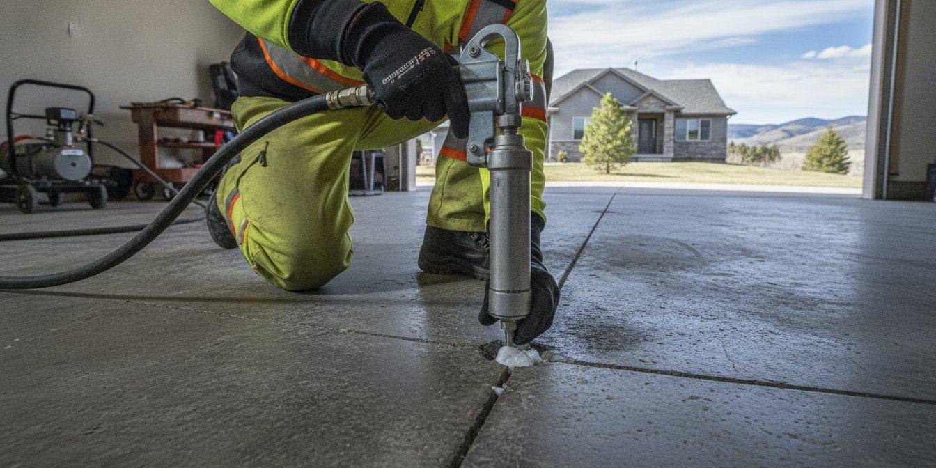 Cost to Level a Garage Floor in Castle Rock: 2026 Pricing & Stabilization Guide – Hero Image Cost to Level a Garage Floor in Castle Rock: 2026 Pricing & Stabilization Guide