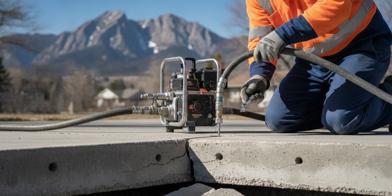 Polyurethane Injection for Boulder Foundation Repair – Hero Image Polyurethane Injection for Boulder Foundation Repair