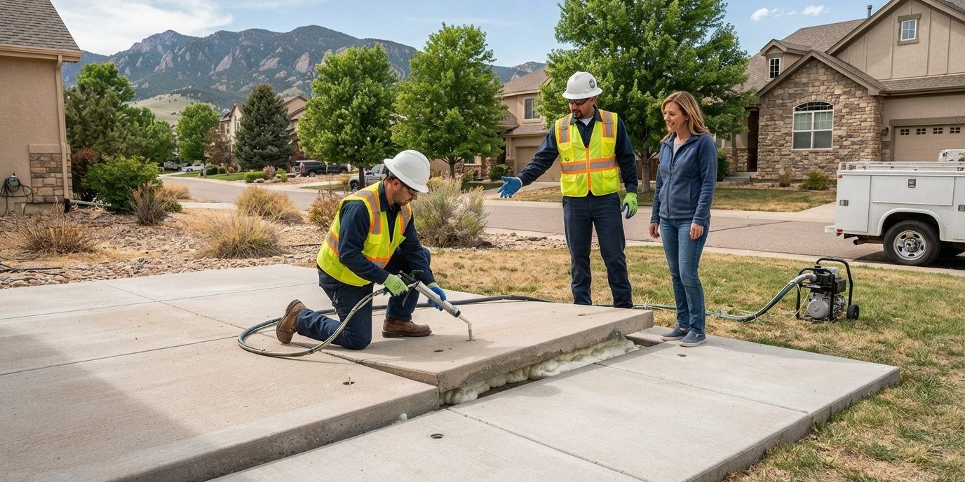 Choosing a Concrete Lifting Contractor in Arvada