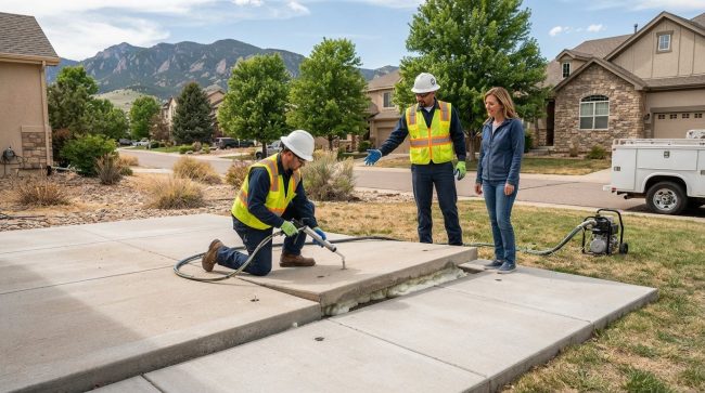 Choosing a Concrete Lifting Contractor in Arvada