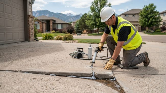 Concrete Driveway Leveling in Thornton, CO: A Practical Buyer’s Guide