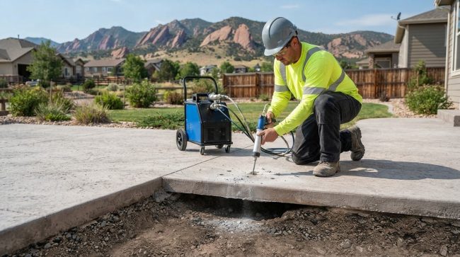 Fixing a Rocking Concrete Slab in Castle Rock: A Professional Guide