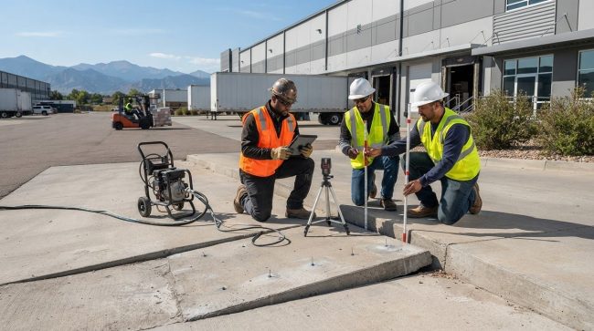 Loading Dock Slab Leveling in Lakewood: Lifting or Replacement