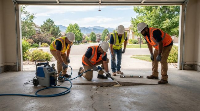 Polyjacking Englewood Garage Floors: 2026 Buyer’s Guide