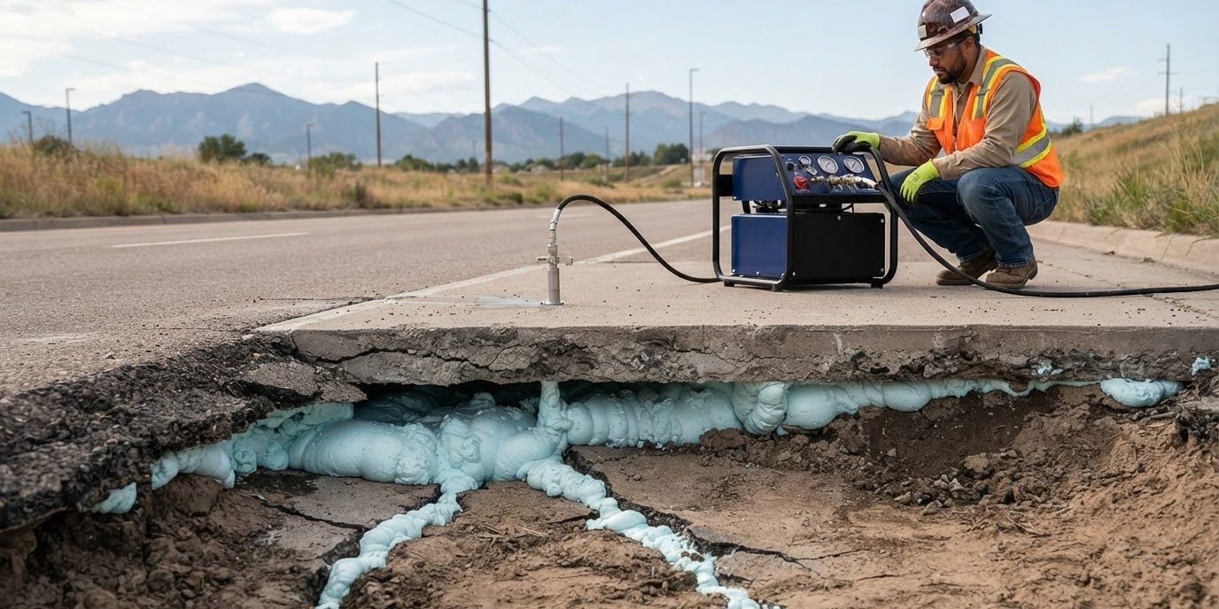 Polyurethane Foam for Soil Stabilization in Thornton: Uses – Hero Image Polyurethane Foam for Soil Stabilization in Thornton: Uses