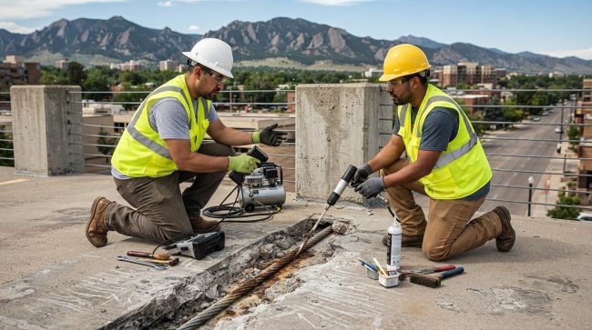 Post-Tension Cable Corrosion Repair in Wheat Ridge, CO