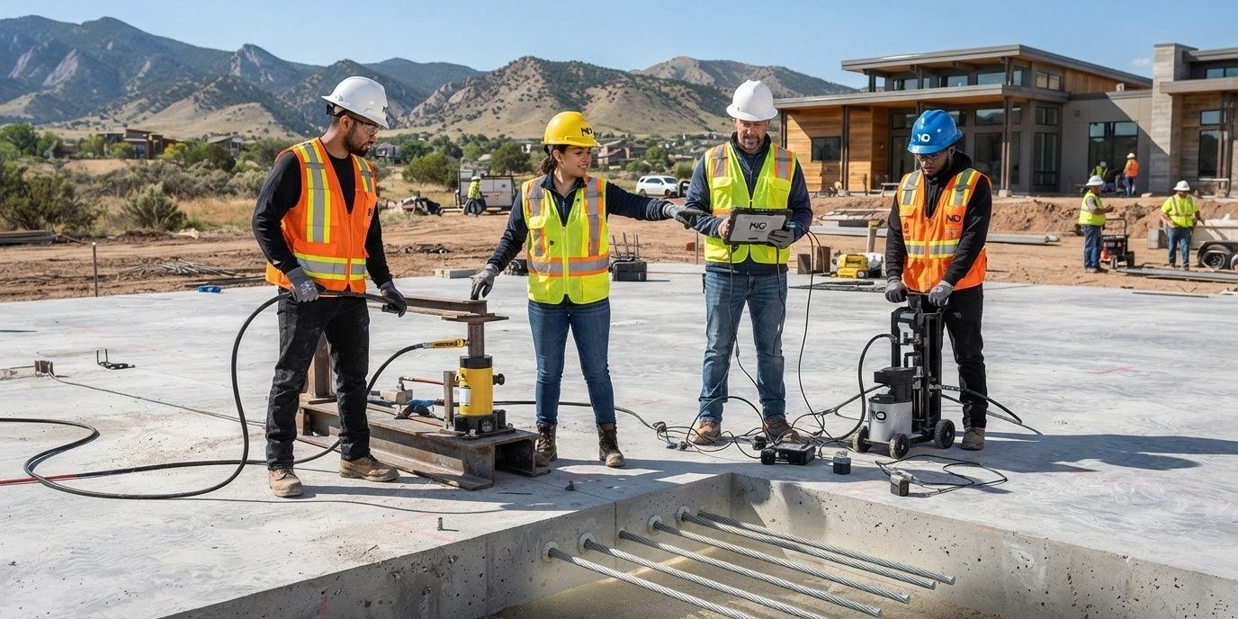 Post-Tension Slab Load Testing in Parker: What Property Owners Should Know – Hero Image Post-Tension Slab Load Testing in Parker: What Property Owners Should Know