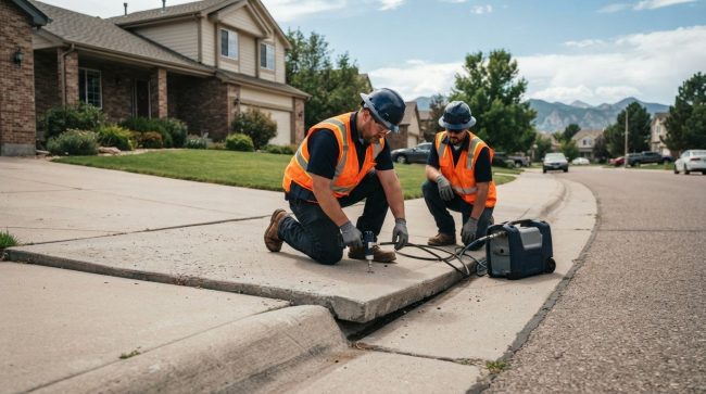 Sunken Driveway Apron Repair in Aurora: How to Choose the Right Fix